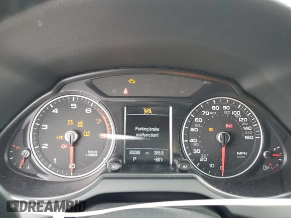 2013 Audi Q5 Premium Plus z VIN WA1DGBFP2DA095751, wystawiony jako Copart lot #60421265 z przebiegiem 80 288 mil mil oraz Szkoda całkowita • Salvage title. Historia ofert i sprzedaży dostępna na DreamBid. Obrazek 9.