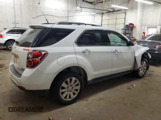 2011 Chevrolet Equinox LTZ with VIN 2CNFLGEC8B6460199, listed as a Copart auction lot 50601125 with 222,076 mi miles and Salvage Title. Bid and sale history available at carsss.com. Image 3.