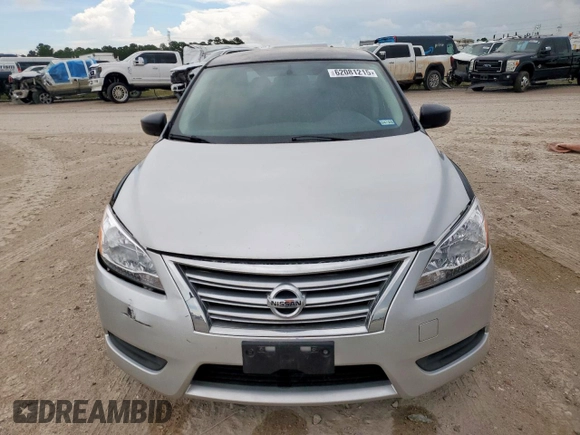 2014 Nissan Sentra SV with VIN 1N4AB7AP8EN853992, listed as a Copart auction lot 62081215 with 161,682 mi miles and Salvage title. Bid and sale history available at DreamBid. Image 5.