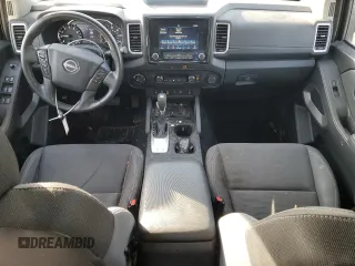 2022 Nissan Frontier S with VIN 1N6ED1EK2NN652751, listed as a Copart auction lot 44628505 with 24,695 mi miles and Salvage title. Bid and sale history available at DreamBid. Image 8.