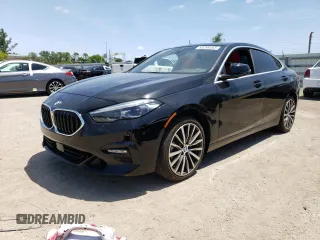 2021 BMW 2 Series 228i xDrive with VIN WBA73AK00M7G62490, listed as a Copart auction lot 50258593 with 15,613 mi miles. Bid and sale history available at carsss.com. Image 1.