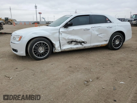 2012 Chrysler 300 C with VIN 2C3CCAKT3CH143367, listed as a Copart auction lot 43193155 with 126,132 mi miles and Salvage Title. Bid and sale history available at DreamBid. Image 1.