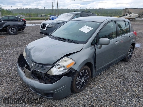 2009 Nissan Versa S with VIN 3N1BC13E19L468965, listed as a IAAI auction lot 42174400 with 134,893 mi miles and . Bid and sale history available at DreamBid. Image 2.
