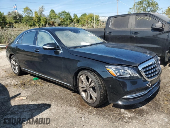 2020 Mercedes-Benz S S 560 with VIN WDDUG8GB7LA524530, listed as a Copart auction lot 68067983 with 36,408 mi miles. Bid and sale history available at carsss.com. Image 4.