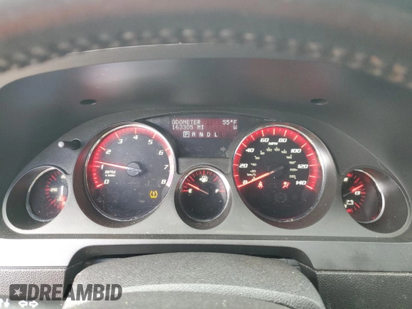 2010 GMC Acadia SLT1 with VIN 1GKLRMED3AJ109218, listed as a Copart auction lot 48042715 with 163,305 mi miles and Salvage title. Bid and sale history available at DreamBid. Image 9.