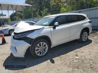 2021 Toyota Highlander Limited z VIN 5TDYZRAH8MS077333, wystawiony jako Copart lot #52815815 z przebiegiem 30 340 mil mil oraz Szkoda całkowita • Salvage title. Historia ofert i sprzedaży dostępna na DreamBid. Obrazek 1.