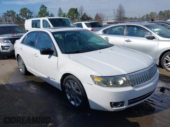 2007 Lincoln MKZ with VIN 3LNHM26T17R658422, listed as a IAAI auction lot 41664962 with 239,576 mi miles. Bid and sale history available at carsss.com. Image 13.