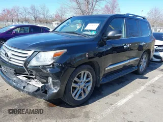 2013 Lexus LX 570 with VIN JTJHY7AX2D4099741, listed as a IAAI auction lot 41870475 with 264,966 mi miles and . Bid and sale history available at DreamBid. Image 17.