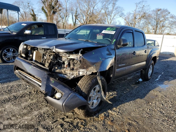 2015 Toyota Tacoma with VIN 3TMLU4EN0FM164657, listed as a Copart auction lot 43260985 with NaN miles and Salvage Title. Bid and sale history available at carsss.com. Image 1.