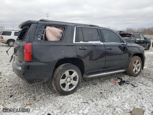 2017 Chevrolet Tahoe LT with VIN 1GNSKBKC8HR139183, listed as a Copart auction lot 47851585 with 76,468 mi miles and Clean Title. Bid and sale history available at carsss.com. Image 3.
