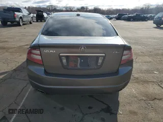 2008 Acura TL with VIN 19UUA66228A053977, listed as a Copart auction lot 51155245 with 153,977 mi miles and Salvage Title. Bid and sale history available at carsss.com. Image 6.