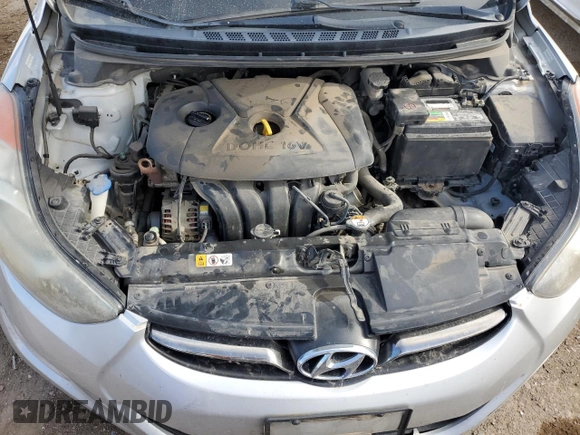 2013 Hyundai Elantra Limited with VIN KMHDH4AE2DU780802, listed as a Copart auction lot 56385425 with 163,853 mi miles and Clean Title. Bid and sale history available at DreamBid. Image 11.