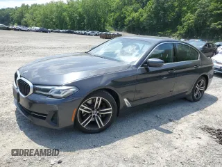 2021 BMW 5 Series 530i xDrive с VIN WBA13BJ01MWW93568, выставлен на аукционе Copart как лот 61368935 с пробегом 107 638 миль миль и Списание • Salvage title. История ставок и продаж доступна на DreamBid. Изображение 1.