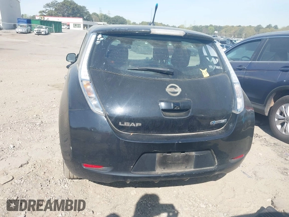 2014 Nissan LEAF SL with VIN 1N4AZ0CP8EC331536, listed as a IAAI auction lot 41909356 with 66,660 mi miles. Bid and sale history available at carsss.com. Image 16.