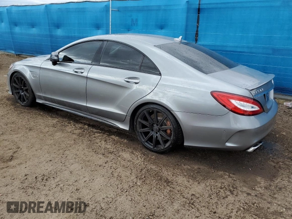 2015 Mercedes-Benz CLS-Class CLS 63 AMG S-Model with VIN WDDLJ7GB2FA155636, listed as a Copart auction lot 58945682 with 93,396 mi miles. Bid and sale history available at carsss.com. Image 3.