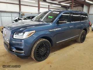 2019 Lincoln Navigator Reserve with VIN 5LMJJ2LTXKEL09234, listed as a Copart auction lot 48487545 with 24,047 mi miles and Salvage Title. Bid and sale history available at carsss.com. Image 1.