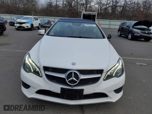 2015 Mercedes-Benz E 400 with VIN WDDKK6FFXFF294746, listed as a Copart auction lot 80966004 with 52,194 mi miles and Salvage Title. Bid and sale history available at DreamBid. Image 5.