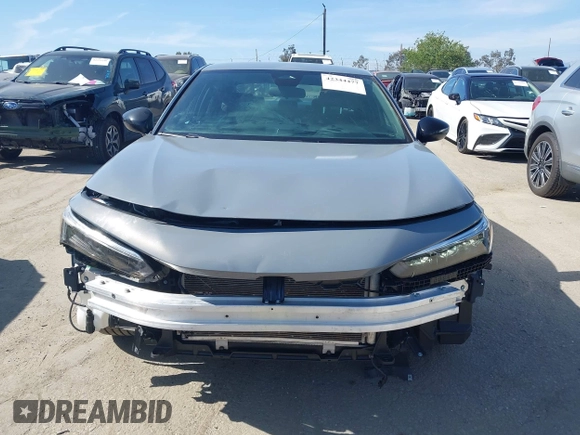 2025 Honda Civic Sport with VIN 2HGFE2F51SH557221, listed as a IAAI auction lot 42344477 with 313 mi miles and . Bid and sale history available at DreamBid. Image 12.