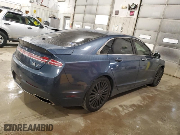 2018 Lincoln MKZ Reserve with VIN 3LN6L5E94JR605013, listed as a Copart auction lot 83101424 with 56,564 mi miles and Salvage Title. Bid and sale history available at DreamBid. Image 3.