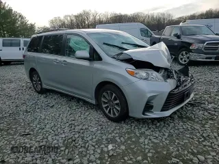 2020 Toyota Sienna LE with VIN 5TDJZ3DC2LS250972, listed as a Copart auction lot 46073675 with Not provided miles and Salvage title. Bid and sale history available at DreamBid. Image 11.