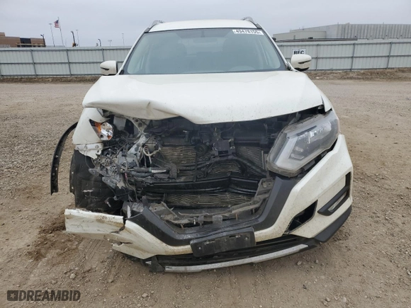 2018 Nissan Rogue SV with VIN JN8AT2MV2JW329542, listed as a Copart auction lot 49478155 with 65,510 mi miles and Salvage Title. Bid and sale history available at carsss.com. Image 5.