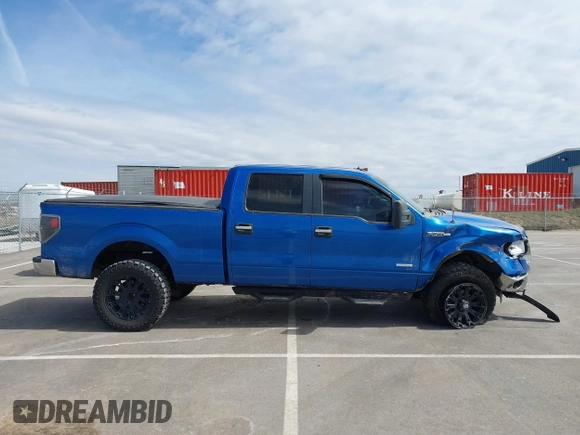 2013 Ford F-150 XL with VIN 1FTFW1ET4DKD65115, listed as a IAAI auction lot 41865210 with 133,302 mi miles. Bid and sale history available at carsss.com. Image 13.