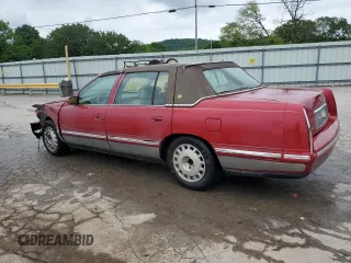 1998 Cadillac DeVille with VIN 1G6KD54Y1WU784929, listed as a Copart auction lot 55525144 with 0 mi miles and Salvage Title. Bid and sale history available at carsss.com. Image 2.