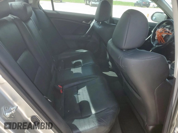 2010 Acura TSX with VIN JH4CU2F69AC011697, listed as a Copart auction lot 62818335 with 221,615 mi miles and Salvage title. Bid and sale history available at DreamBid. Image 10.