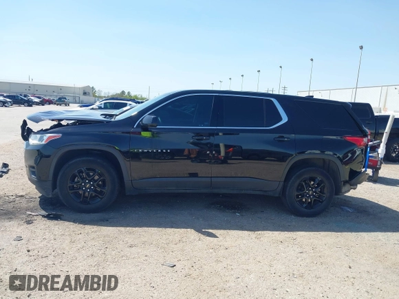 2019 Chevrolet Traverse LS with VIN 1GNERFKW1KJ310856, listed as a IAAI auction lot 41806247 with 88,501 mi miles. Bid and sale history available at carsss.com. Image 14.