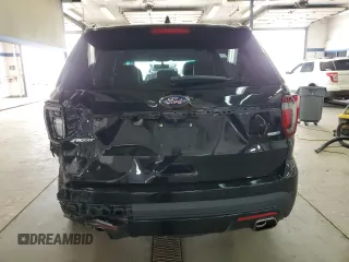 2016 Ford Explorer Sport with VIN 1FM5K8GT3GGD14074, listed as a Copart auction lot 52121725 with 85,138 mi miles and Salvage Title. Bid and sale history available at carsss.com. Image 6.