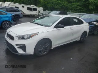2021 Kia Forte GT-Line z VIN 3KPF34AD6ME281440, wystawiony jako Copart lot #56954415 z przebiegiem 34 568 mil mil oraz Szkoda całkowita • Salvage title. Historia ofert i sprzedaży dostępna na DreamBid. Obrazek 1.