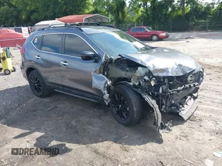 2017 Nissan Rogue SL with VIN 5N1AT2MT4HC837948, listed as a IAAI auction lot 42473364 with 68,981 mi miles and . Bid and sale history available at DreamBid. Image 1.
