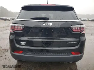 2019 Jeep Compass Limited with VIN 3C4NJCCBXKT843727, listed as a Copart auction lot 42649675 with 19,641 mi miles and Salvage Title. Bid and sale history available at carsss.com. Image 6.