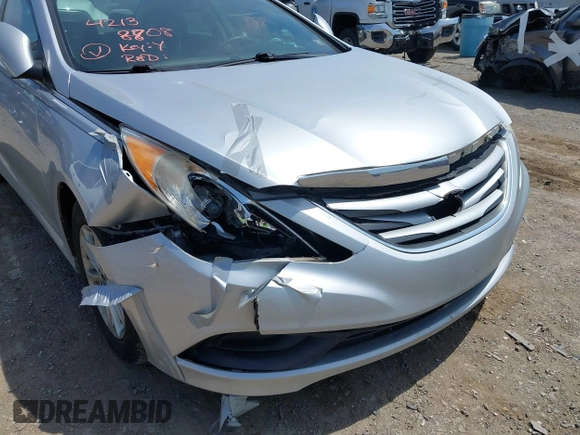 2014 Hyundai Sonata GLS with VIN 5NPEB4AC1EH818993, listed as a IAAI auction lot 42138808 with 29,059 mi miles and . Bid and sale history available at carsss.com. Image 6.