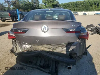 2022 Acura ILX Premium with VIN 19UDE2F70NA004796, listed as a Copart auction lot 61659045 with 38,737 mi miles and Salvage title. Bid and sale history available at DreamBid. Image 6.