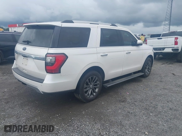 2019 Ford Expedition Limited z VIN 1FMJU1KT8KEA84883, wystawiony jako IAAI lot #42187759 z przebiegiem 85 744 mil mil oraz . Historia ofert i sprzedaży dostępna na DreamBid. Obrazek 4.