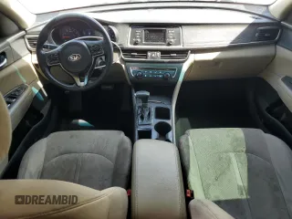 2016 Kia Optima LX z VIN KNAGT4L3XG5095261, wystawiony jako Copart lot #54756295 z przebiegiem 163 125 mil mil oraz Szkoda całkowita • Salvage title. Historia ofert i sprzedaży dostępna na DreamBid. Obrazek 8.