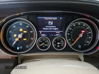 2016 Bentley Continental GT V8 with VIN SCBGT3ZA2GC054995, listed as a Copart auction lot 74082794 with 14,801 mi miles and Salvage Title. Bid and sale history available at DreamBid. Image 9.