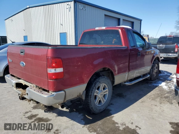 2008 Ford F-150 XL with VIN 1FTRF12W78KC74213, listed as a Copart auction lot 46517675 with 92,239 mi miles and Salvage title. Bid and sale history available at DreamBid. Image 3.