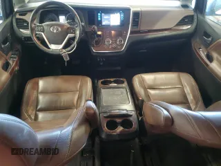 2016 Toyota Sienna XLE with VIN 5TDYK3DC1GS712589, listed as a Copart auction lot 53481245 with 125,487 mi miles and Salvage Title. Bid and sale history available at carsss.com. Image 8.