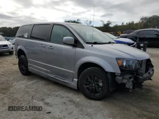 2019 Dodge Grand Caravan SXT with VIN 2C7WDGCG5KR796207, listed as a Copart auction lot 86477744 with 31,516 mi miles and Salvage Title. Bid and sale history available at DreamBid. Image 4.