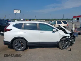 2020 Honda CR-V EX-L with VIN 7FARW1H86LE001072, listed as a IAAI auction lot 42402572 with 81,700 mi miles and . Bid and sale history available at DreamBid. Image 14.
