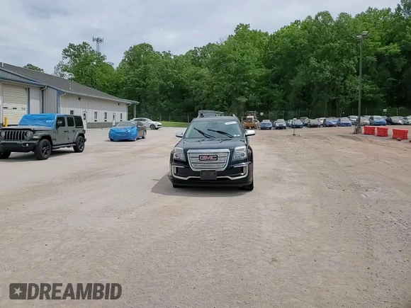 2017 GMC Terrain Denali with VIN 2GKFLVE37H6210717, listed as a Copart auction lot 56666415 with 131,388 mi miles and Salvage title. Bid and sale history available at DreamBid. Image 14.