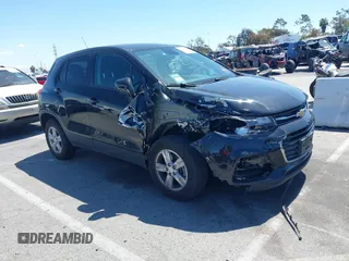 2022 Chevrolet Trax LS with VIN KL7CJKSM1NB518763, listed as a IAAI auction lot 41936487 with 34,378 mi miles and . Bid and sale history available at DreamBid. Image 1.