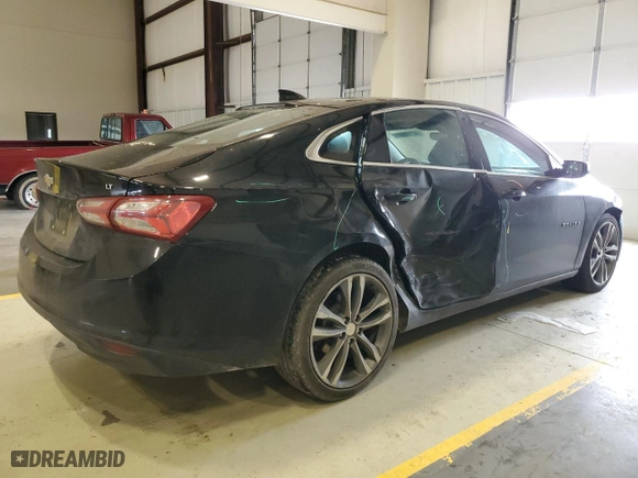 2021 Chevrolet Malibu LT with VIN 1G1ZD5ST4MF024717, listed as a Copart auction lot 45760605 with 95,760 mi miles and Salvage Title. Bid and sale history available at carsss.com. Image 3.