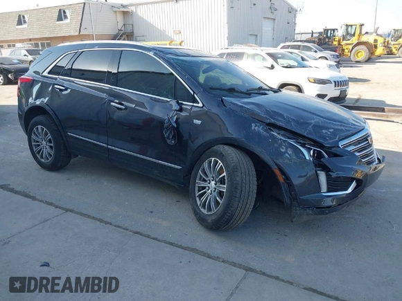 2017 Cadillac XT5 Luxury FWD with VIN 1GYKNBRS0HZ105603, listed as a IAAI auction lot 41786673 with 75,482 mi miles. Bid and sale history available at carsss.com. Image 1.