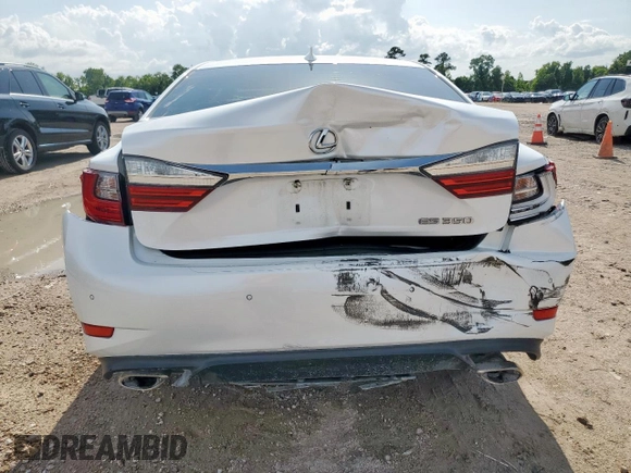 2016 Lexus ES 330 with VIN JTHBK1GGXG2238351, listed as a Copart auction lot 61238925 with 62,447 mi miles and Salvage title. Bid and sale history available at DreamBid. Image 6.