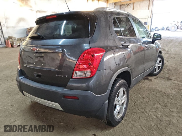 2016 Chevrolet Trax LT with VIN 3GNCJLSBXGL203394, listed as a Copart auction lot 83587684 with 152,493 mi miles and Clean Title. Bid and sale history available at DreamBid. Image 3.