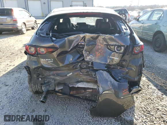 2019 Mazda 3 with VIN JM1BPBJM4K1132368, listed as a Copart auction lot 78700753 with 54,170 mi miles and Salvage title. Bid and sale history available at DreamBid. Image 6.