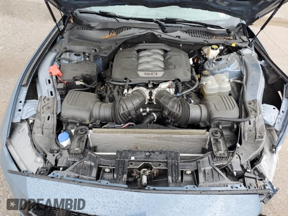 2024 Ford Mustang GT with VIN 1FA6P8CF7R5412104, listed as a Copart auction lot 61928465 with 19,933 mi miles and Salvage title. Bid and sale history available at DreamBid. Image 11.